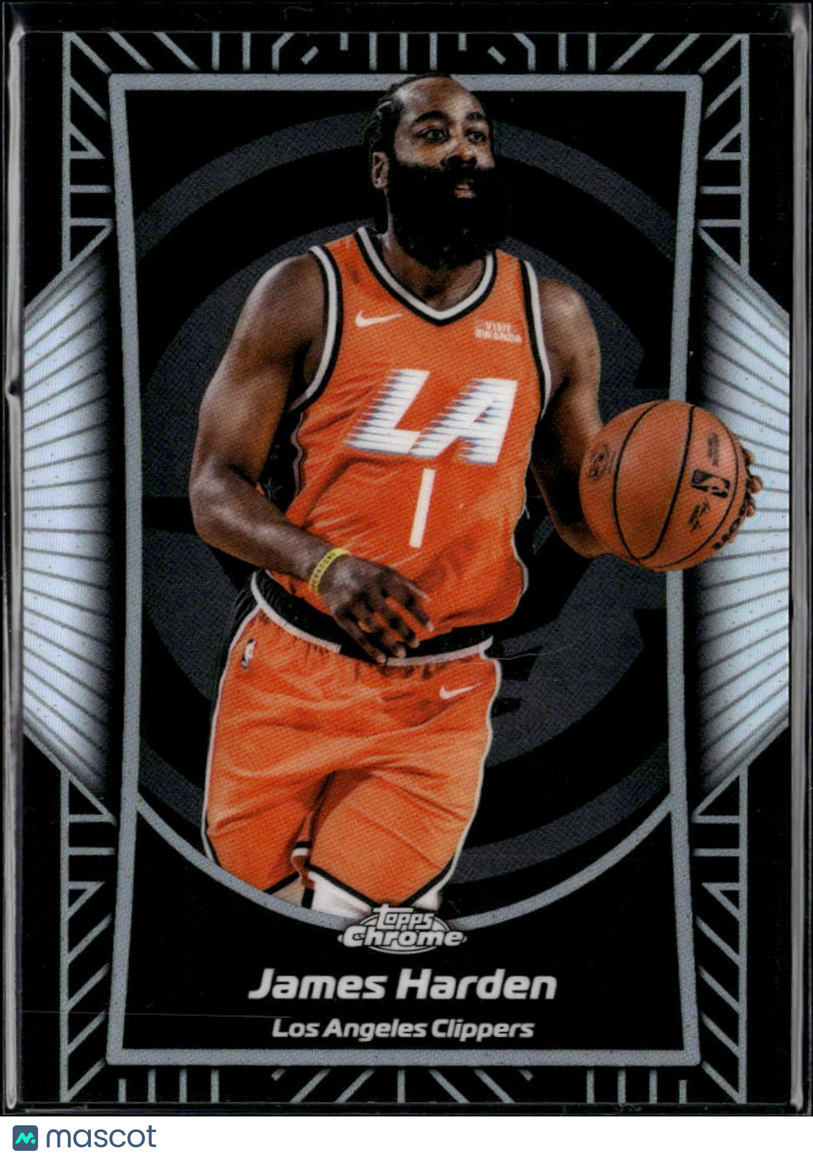 James Harden 2026 Topps Chrome Shadow Etch SSP CASE HIT Los Angeles Clippers