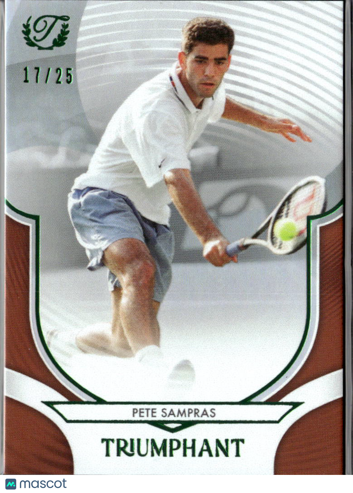 Pete Sampras 2025 Topps Triumphant Tennis 17/25