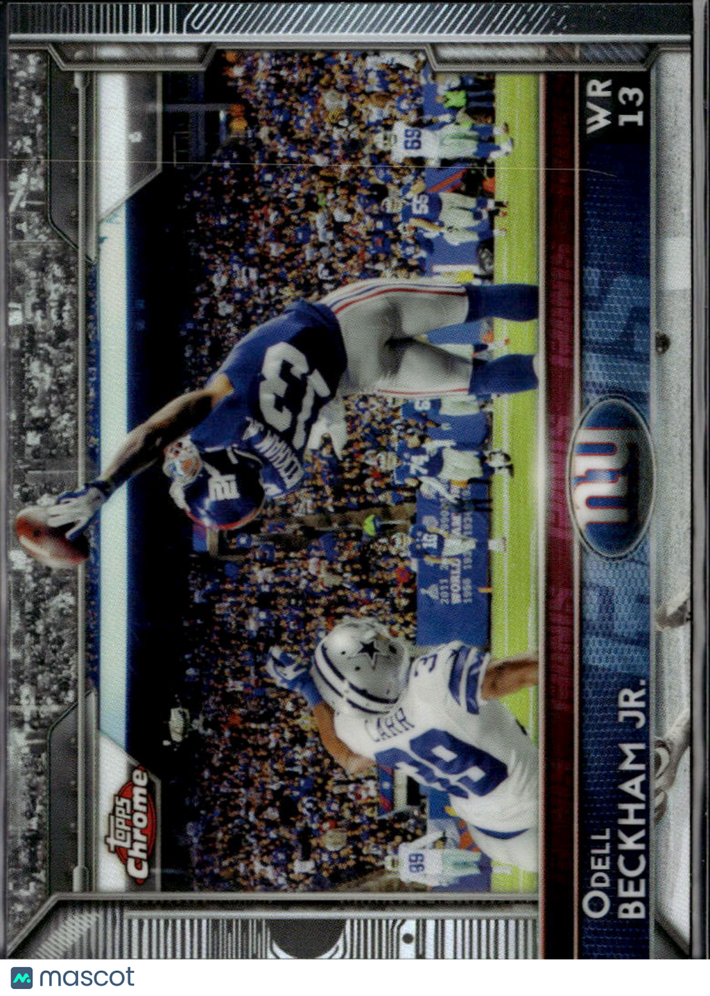 Odell Beckham Jr. 2015 Topps Chrome Refractor The Catch #18 New York Giants