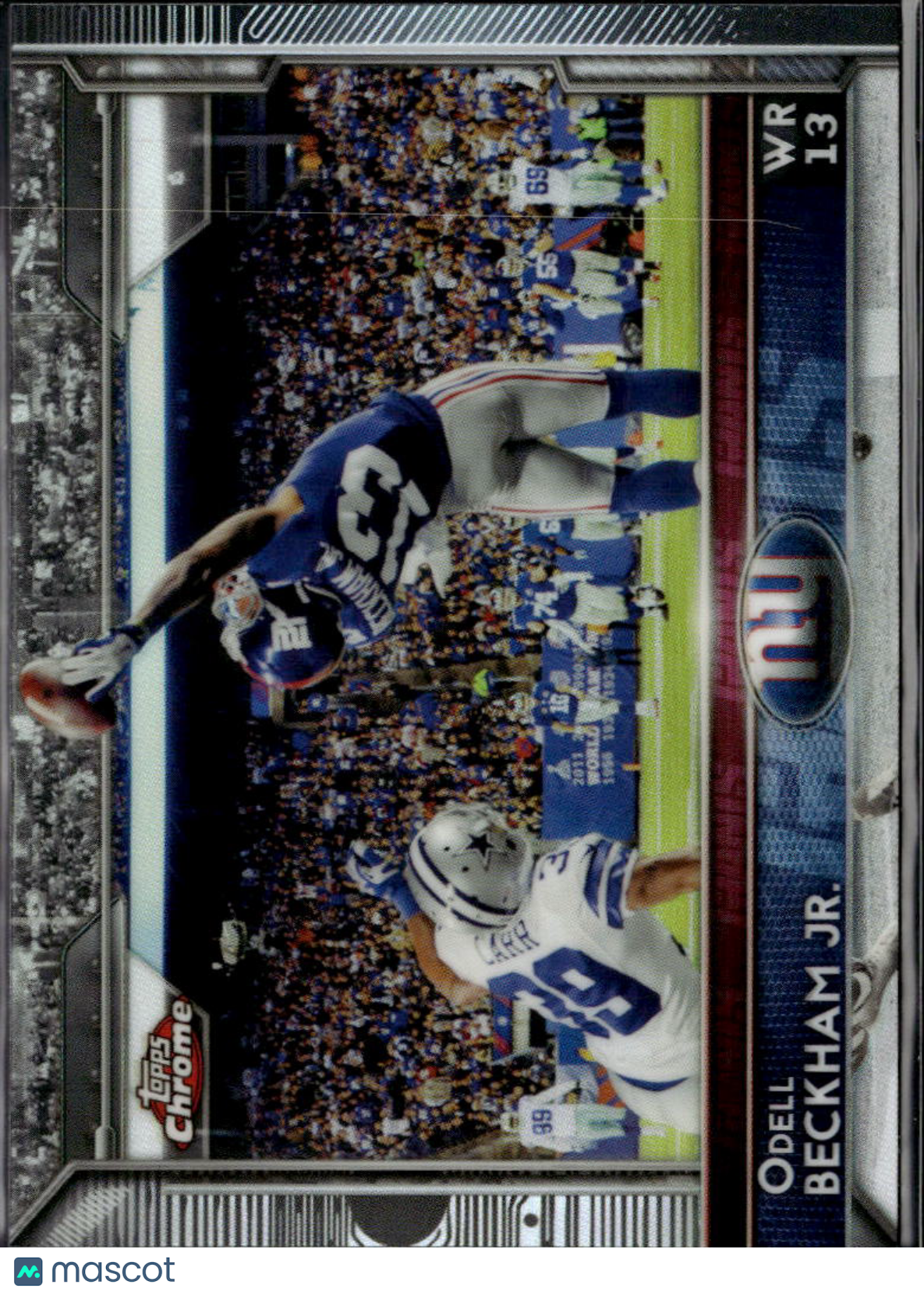 Odell Beckham Jr. 2015 Topps Chrome Refractor The Catch #18 New York Giants
