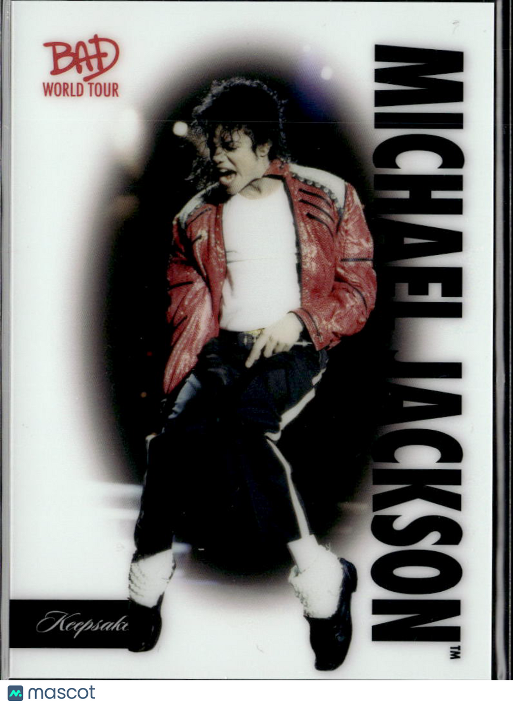 Michael Jackson 2025 Super Products Keepsake Bad World Tour Premiere Edition #19