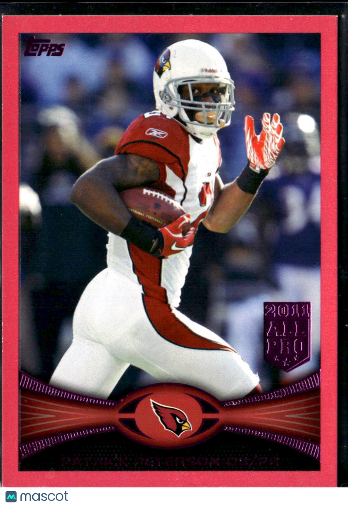 Patrick Peterson 2012 Topps Pink 89/399 Arizona Cardinals