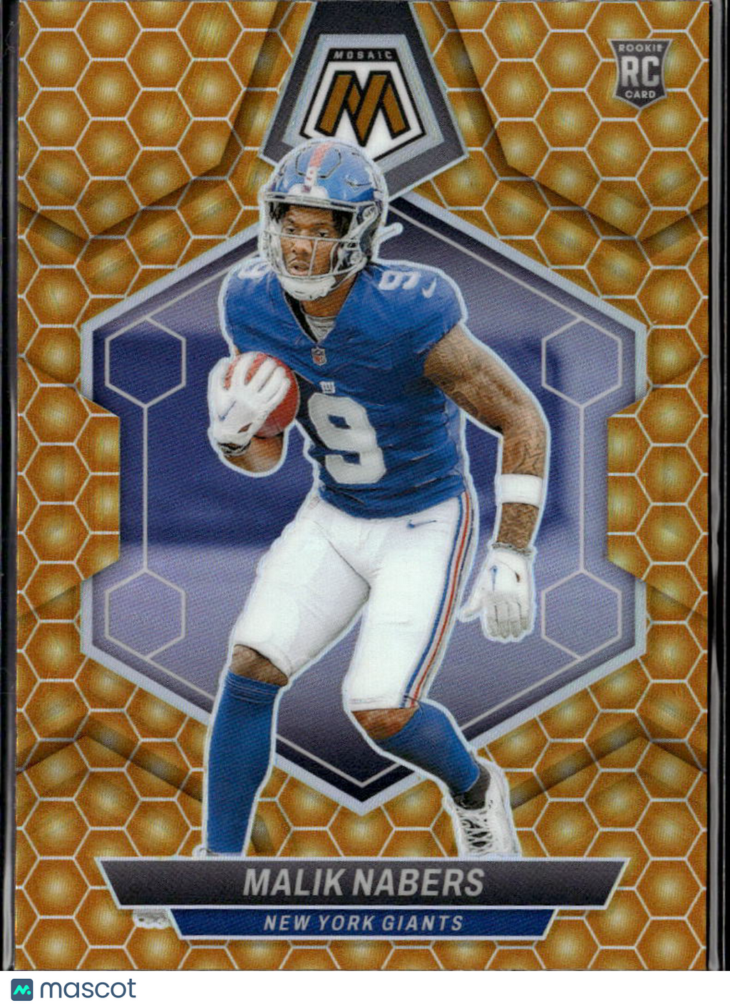Malik Nabers 2024 Mosaic Honeycomb SSP Rookie RC New York Giants