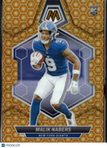 Malik Nabers 2024 Mosaic Honeycomb SSP Rookie RC New York Giants