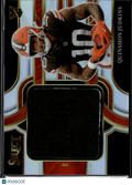 Quinshon Judkins 2025 Select Jersey Patch RC 68/149 Cleveland Browns
