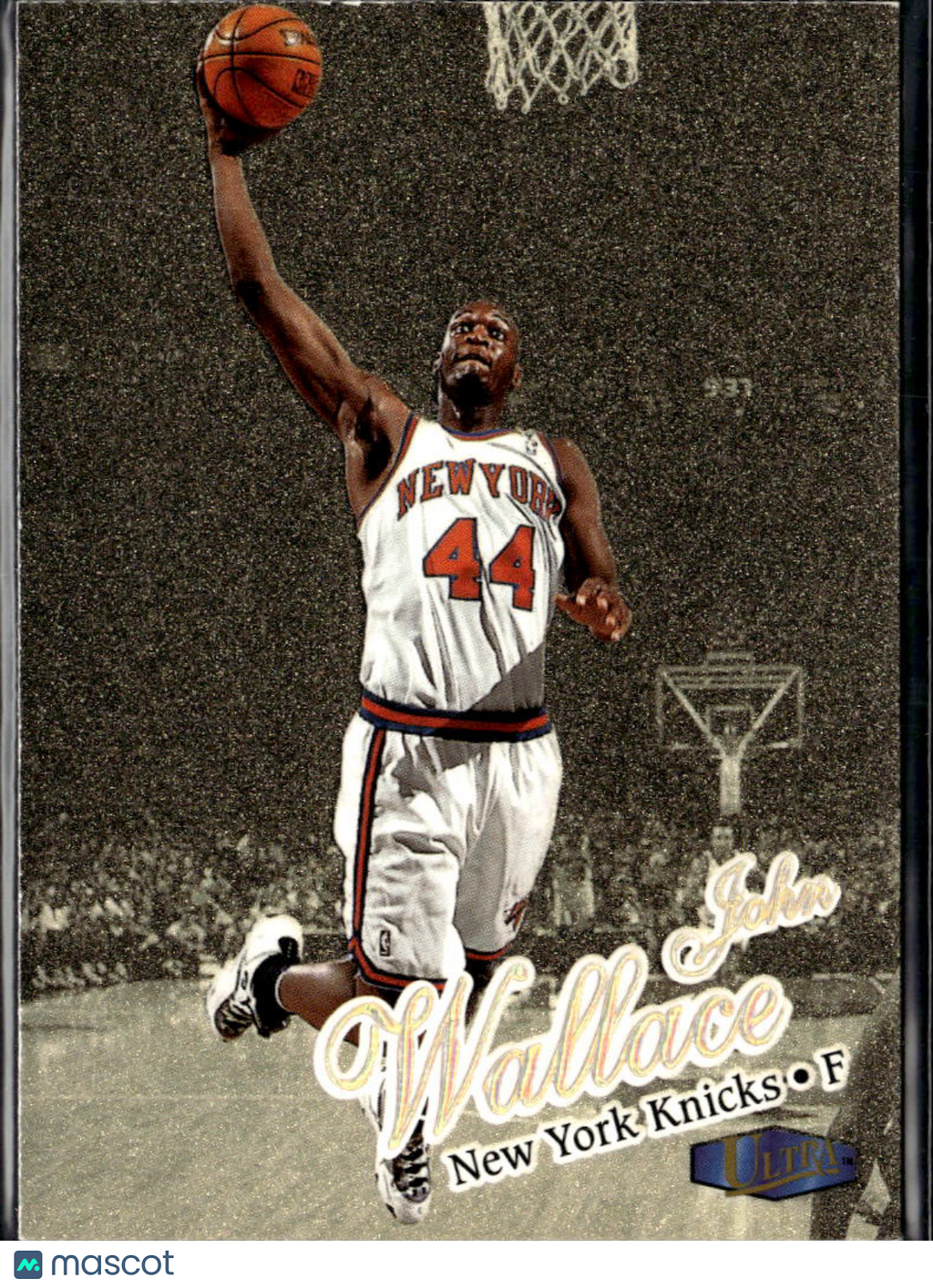 John Wallace 1997 Fleer Ultra Gold Medallion New York Knicks