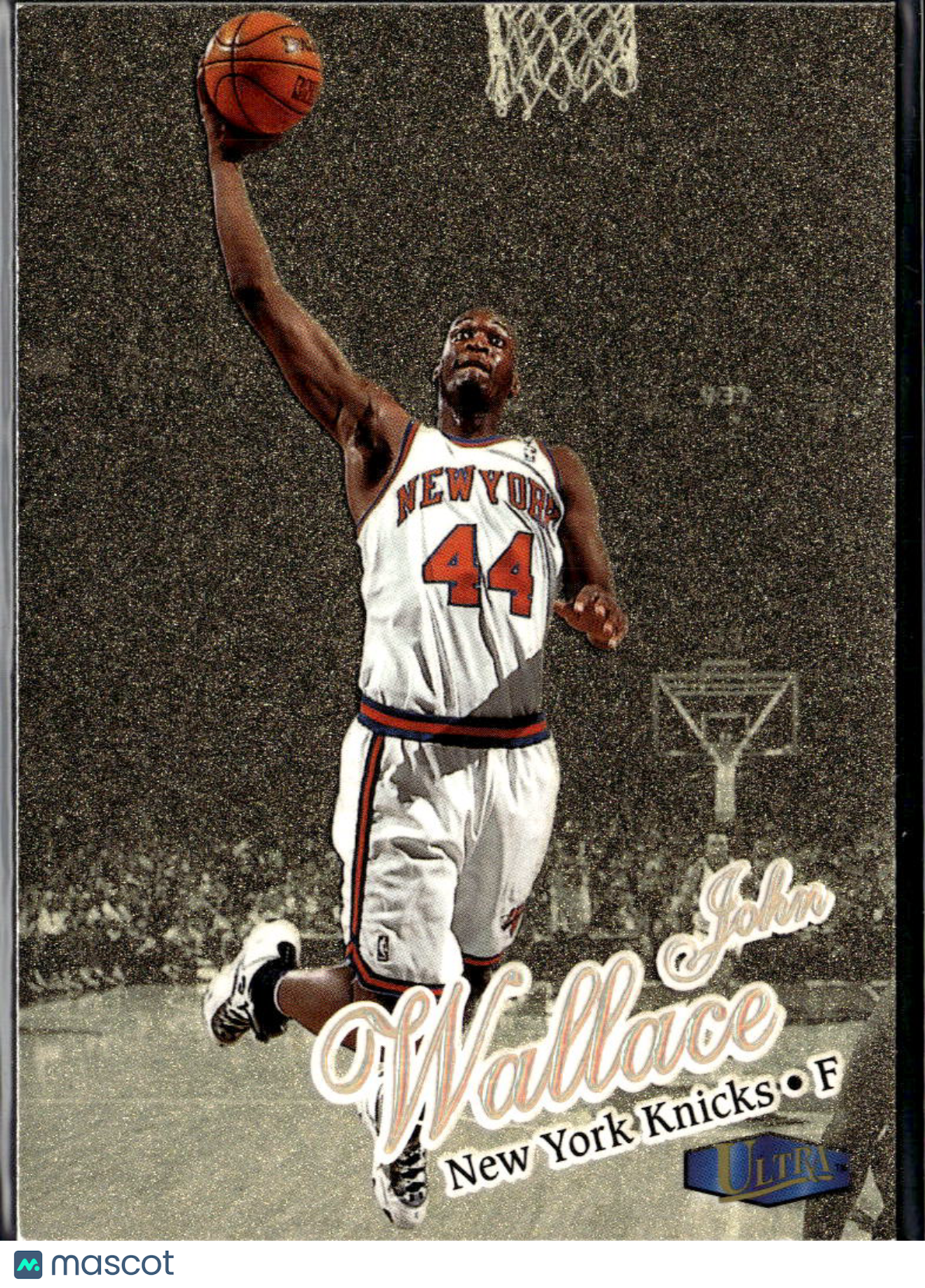 John Wallace 1997 Fleer Ultra Gold Medallion Edition New York Knicks