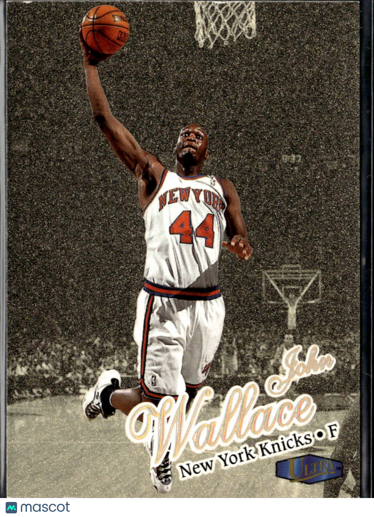 John Wallace 1997 Fleer Ultra Gold Medallion Edition New York Knicks