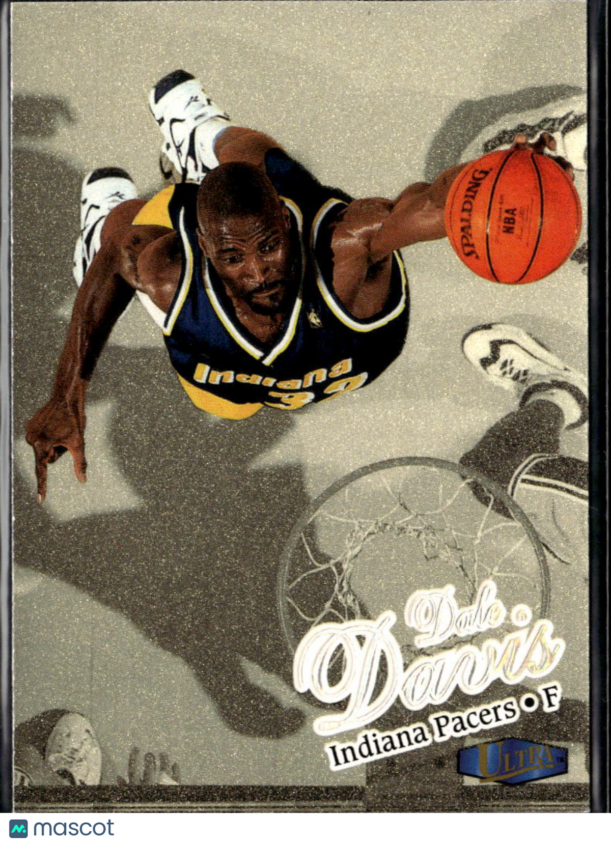 Dale Davis 1997 Fleer Ultra Gold Medallion Indiana Pacers