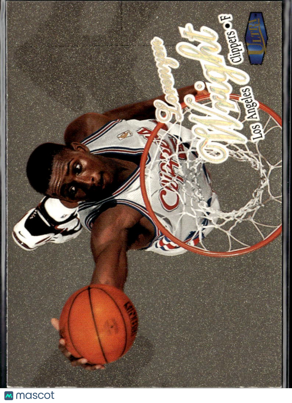 Lorenzen Wright 1997 Fleer Ultra Gold Medallion Edition Los Angeles Clippers
