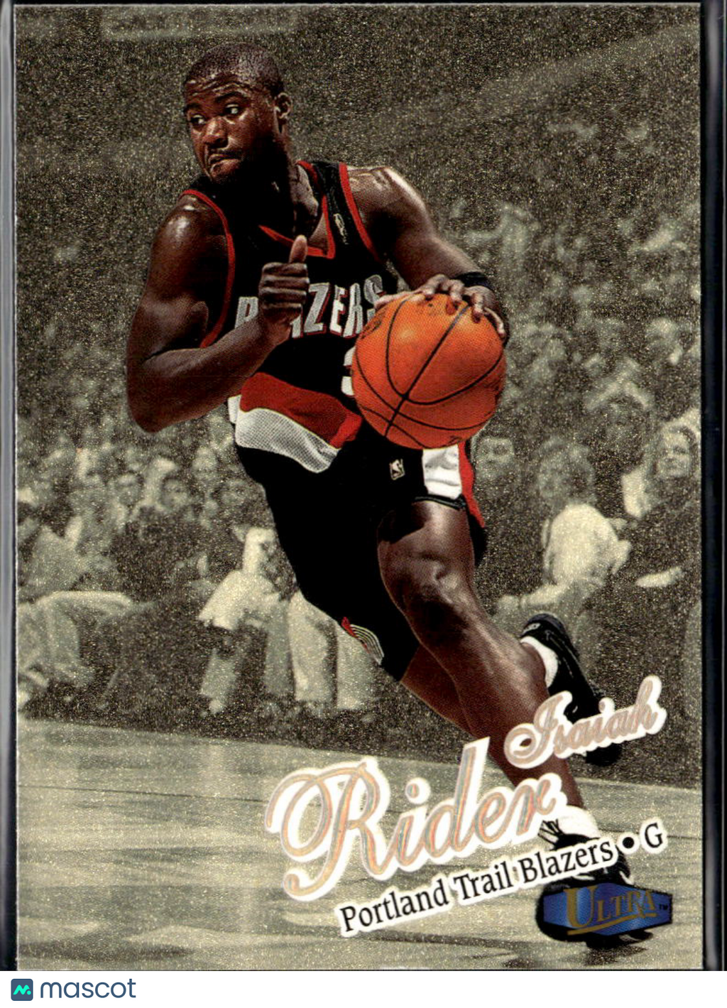Isaiah Rider 1997 Fleer Ultra Gold Medallion Edition Portland Trail Blazers