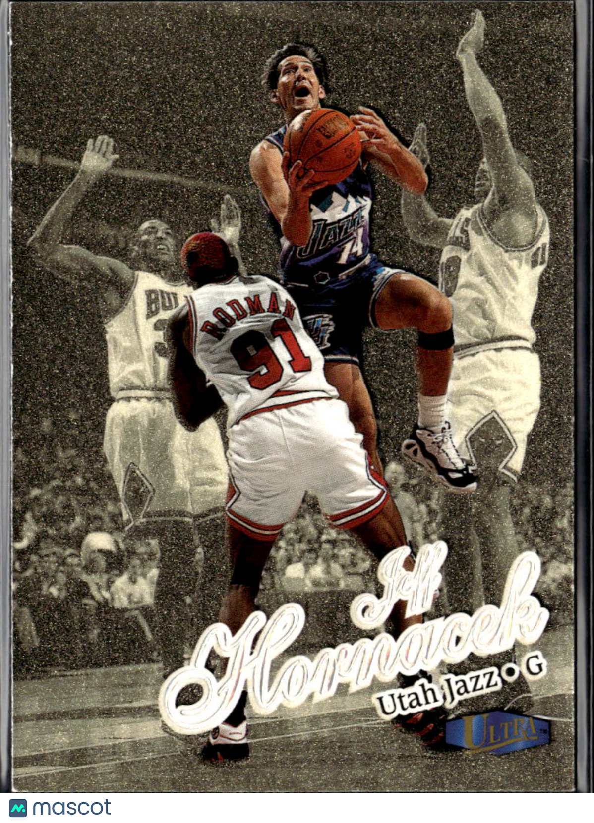 Jeff Hornacek 1997 Fleer Ultra Gold Medallion Utah Jazz