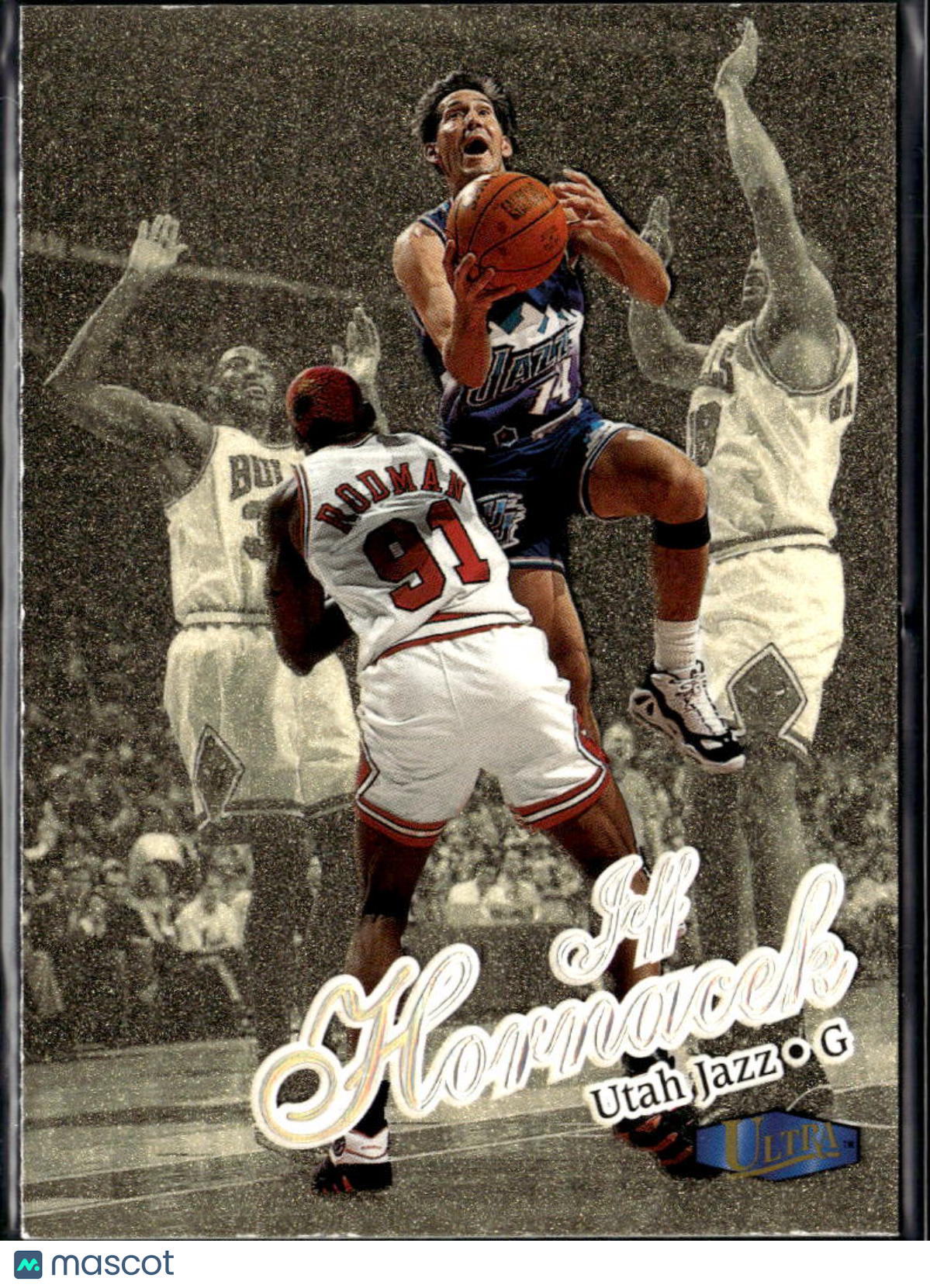 Jeff Hornacek 1997 Fleer Ultra Gold Medallion Edition Utah Jazz