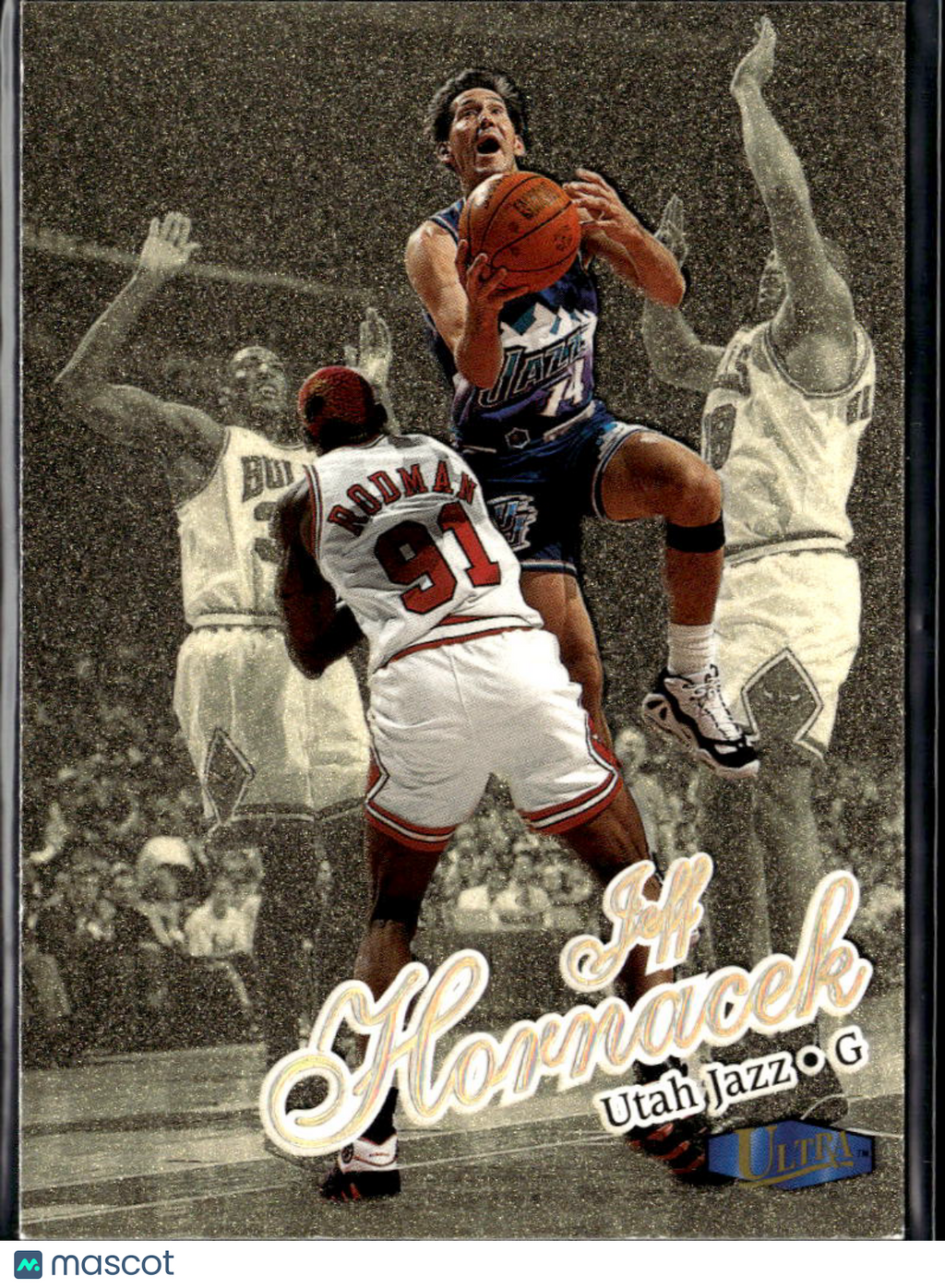 Jeff Hornacek 1997 Fleer Ultra Gold Medallion Utah Jazz