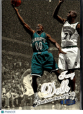 Tony Delk 1997 Fleer Ultra Gold Medallion Charlotte Hornets