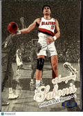 Arvydas Sabonis 1997 Fleer Ultra Gold Medallion Portland Trail Blazers