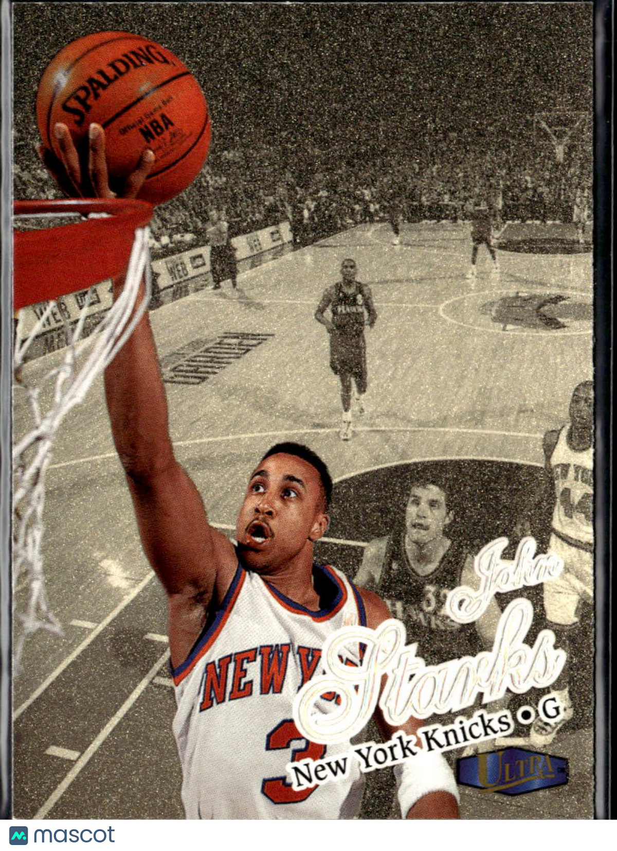 John Starks 1997 Fleer Ultra Gold Medallion Edition New York Knicks