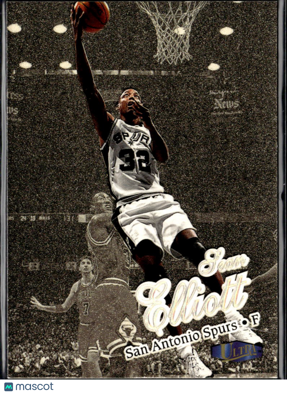 Sean Elliott 1997 Fleer Ultra Gold Medallion Edition San Antonio Spurs