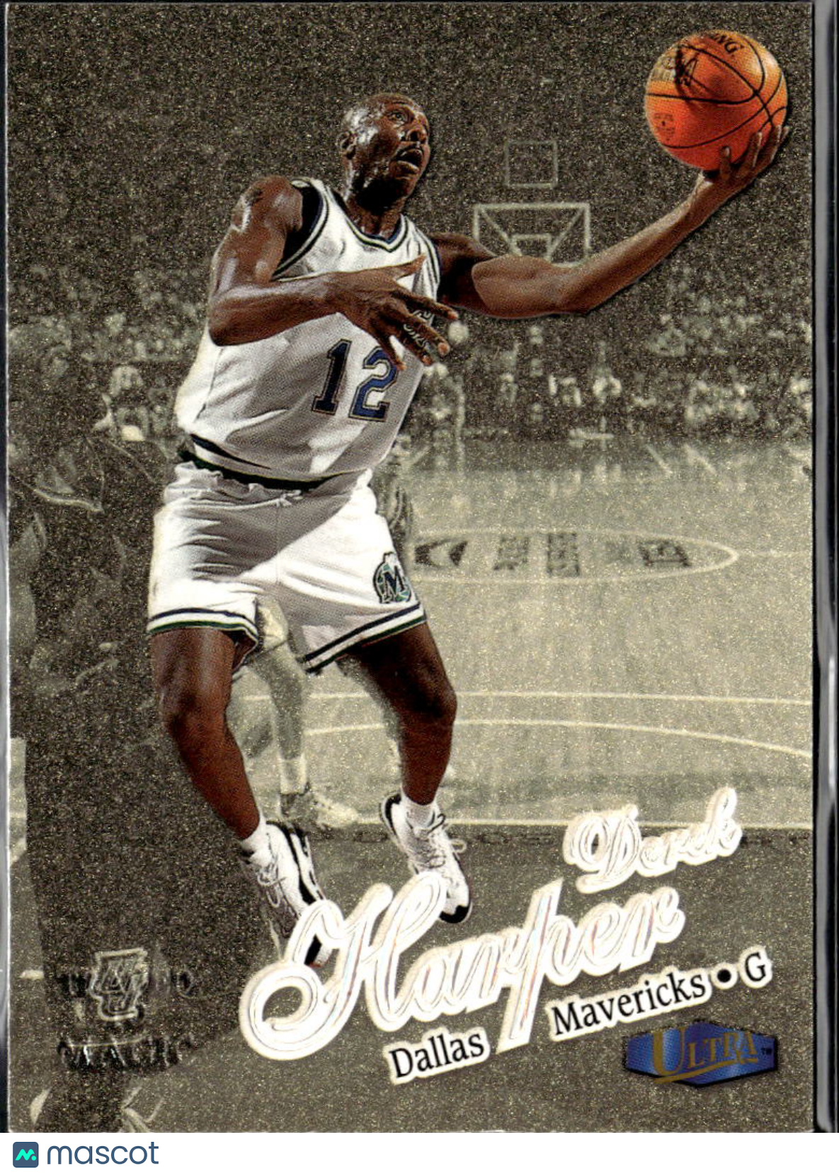 Derek Harper 1997 Fleer Ultra Gold Medallion Edition Mavericks Orlando Magic