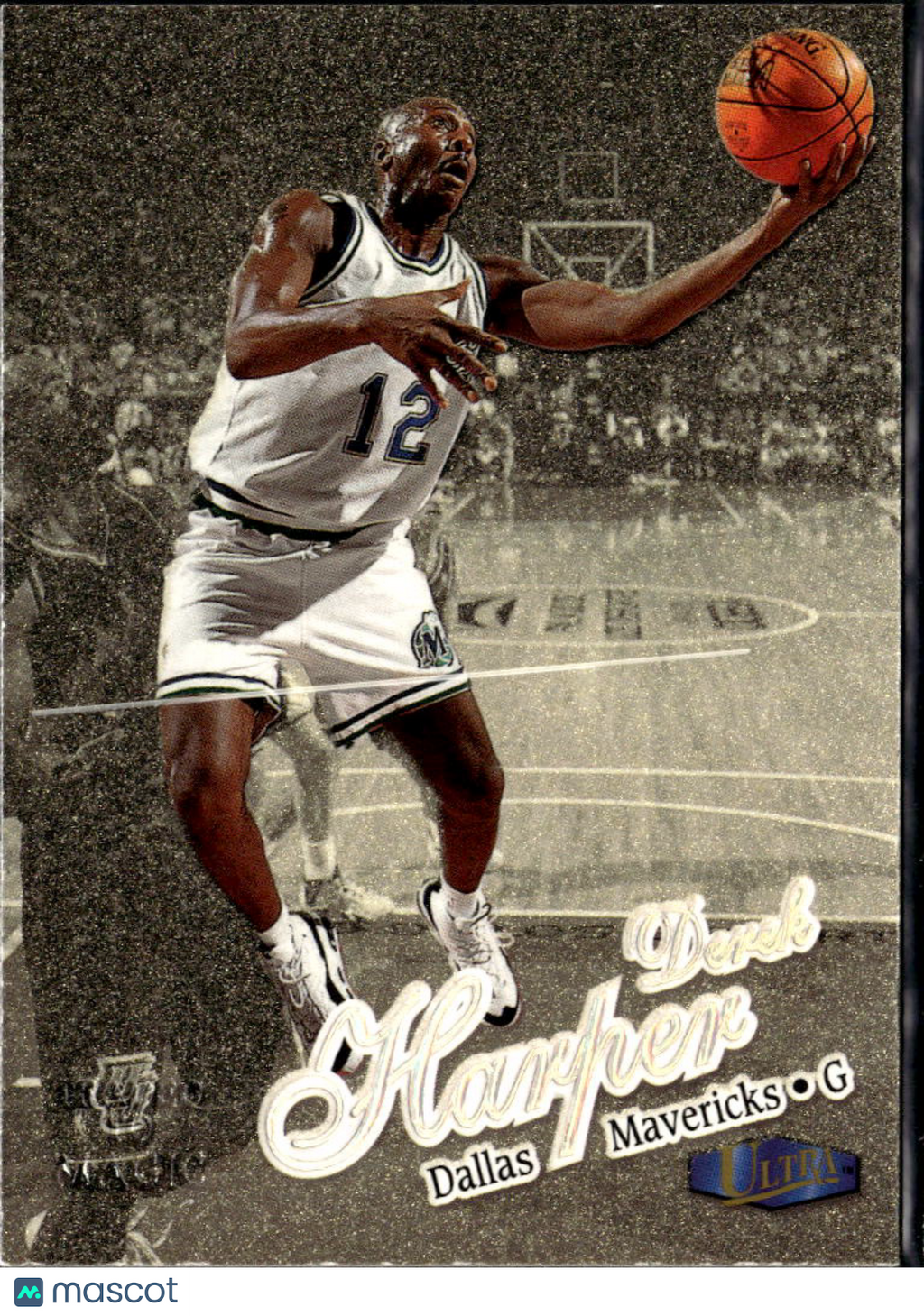 Derek Harper 1997 Fleer Ultra Gold Medallion Edition Mavericks Orlando Magic