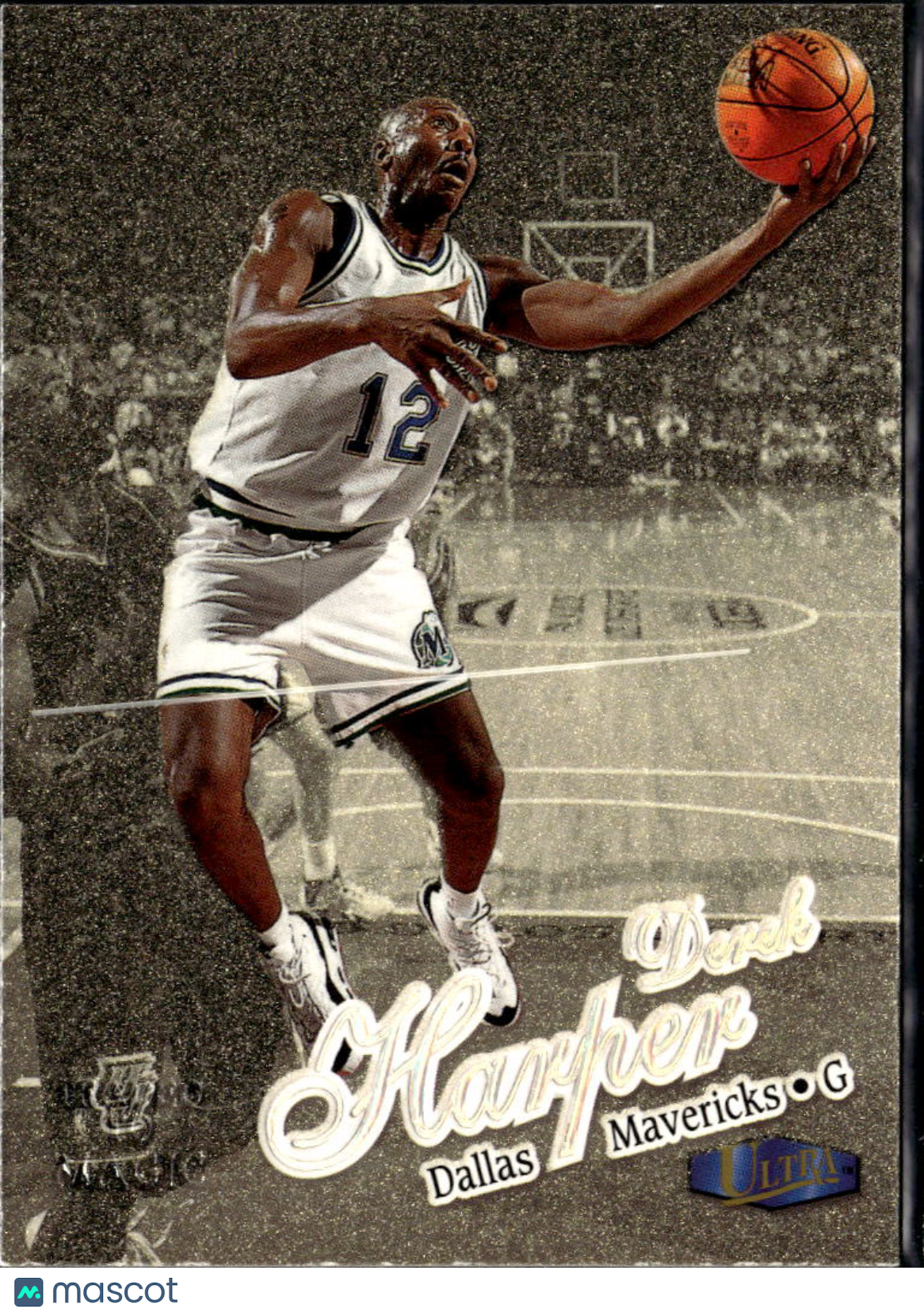 Derek Harper 1997 Fleer Ultra Gold Medallion Edition Mavericks Orlando Magic