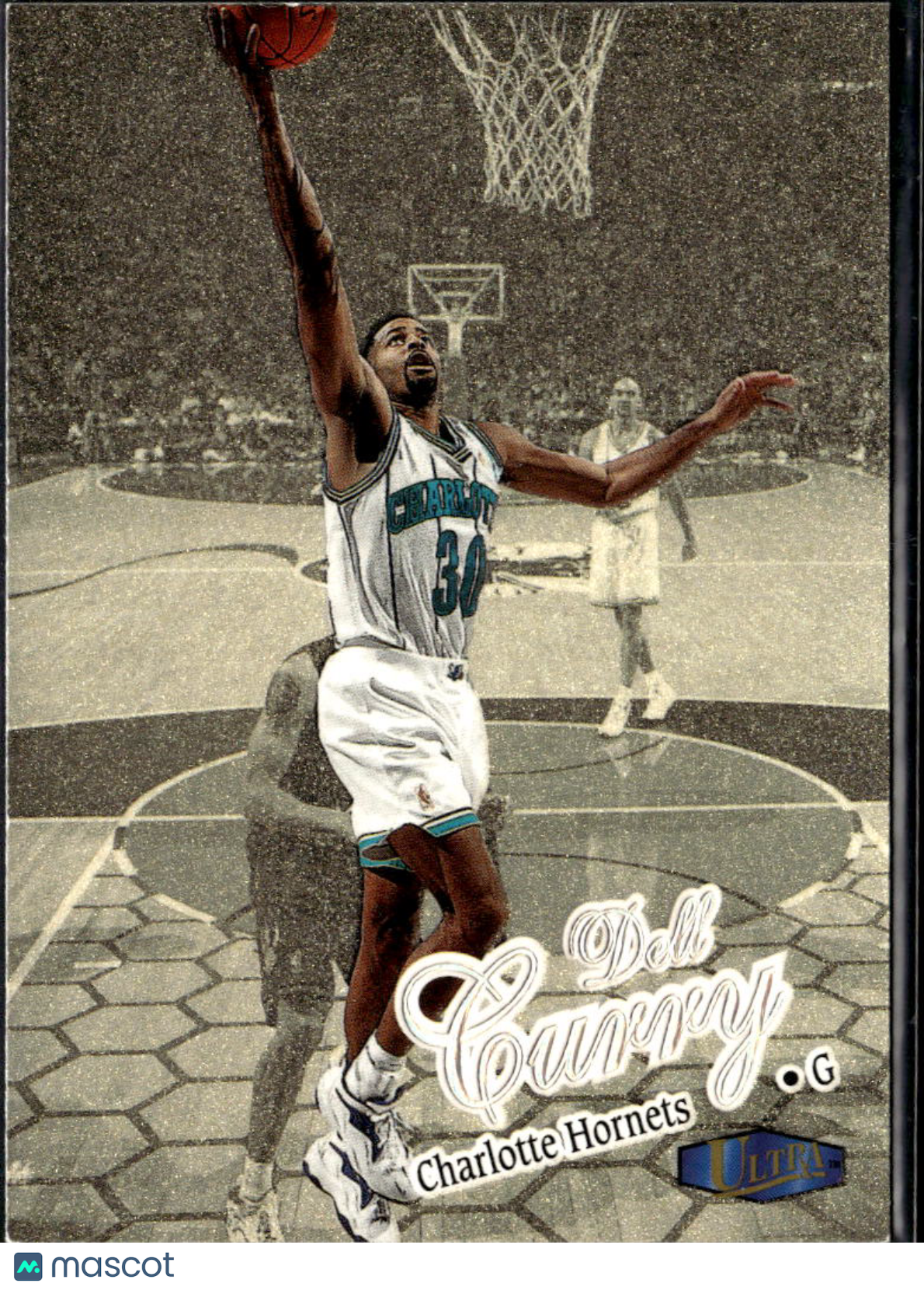 Dell Curry 1997 Fleer Ultra Gold Medallion Charlotte Hornets