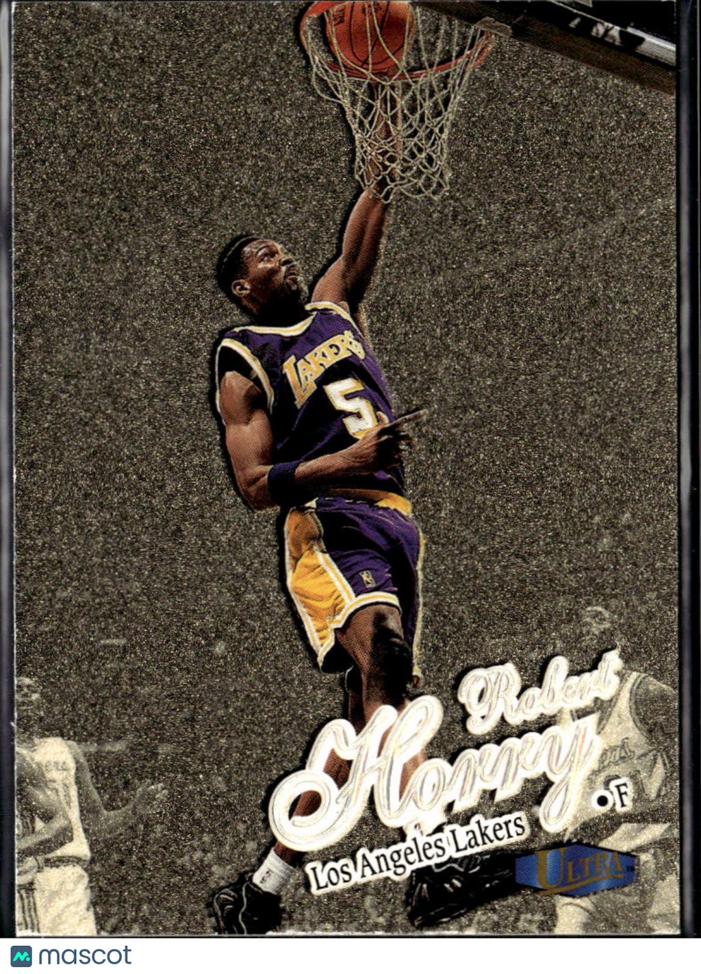 Robert Horry 1997 Fleer Ultra Gold Medallion Edition Los Angeles Lakers