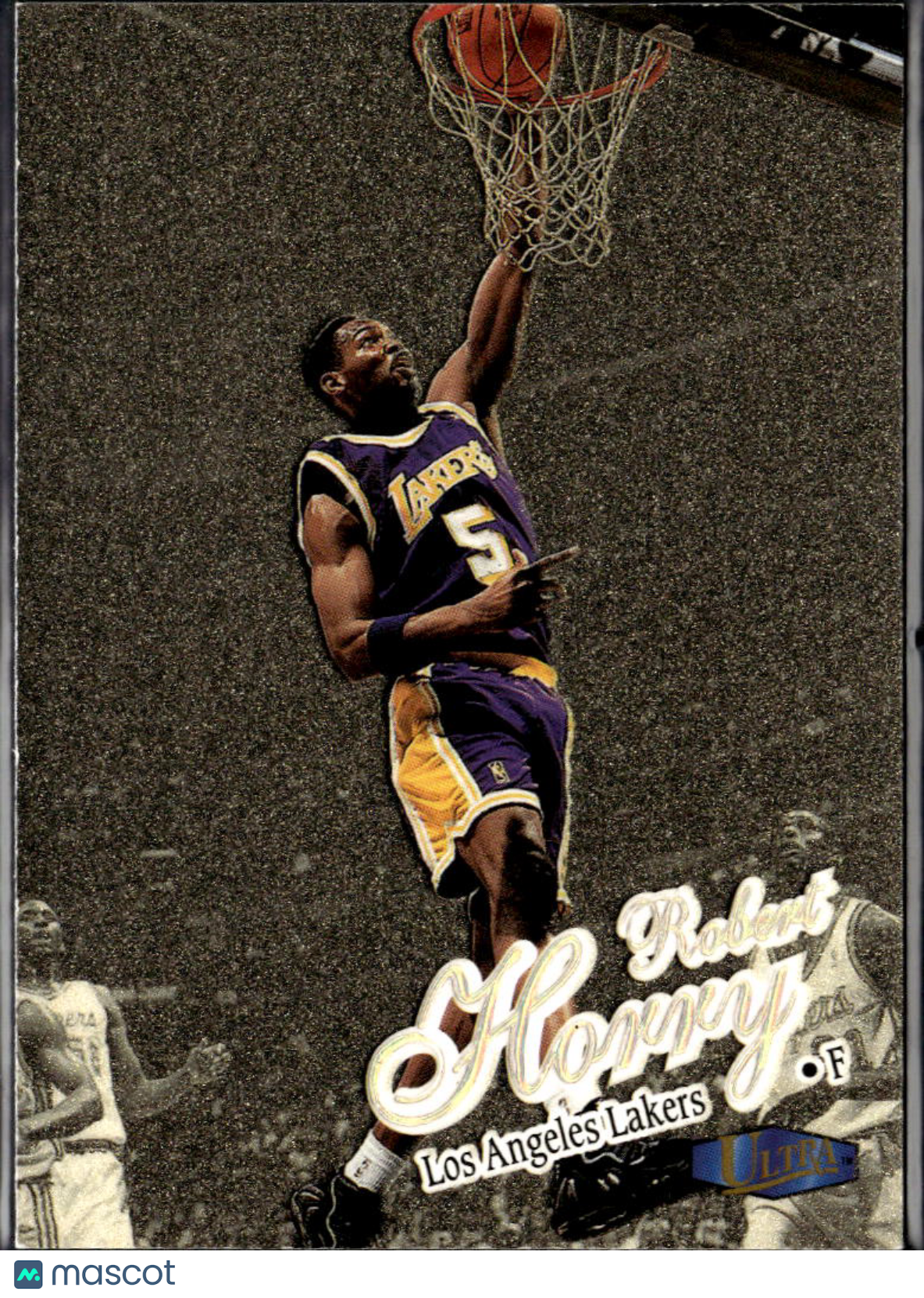 Robert Horry 1997 Fleer Ultra Gold Medallion Edition Los Angeles Lakers