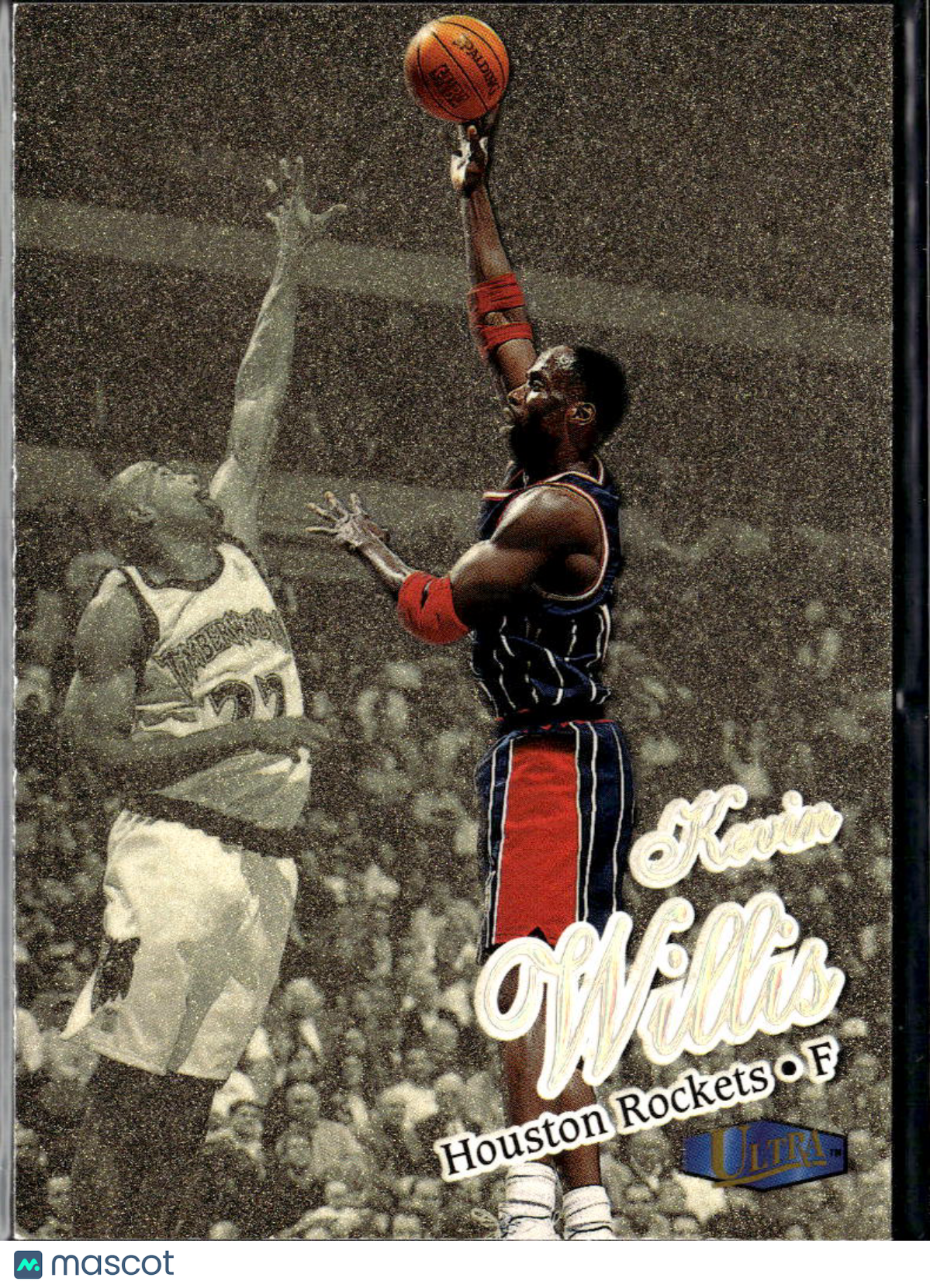 Kevin Willis 1997 Fleer Ultra Gold Medallion Houston Rockets