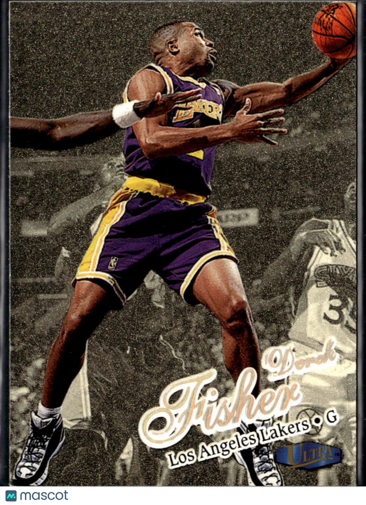 Derek Fisher 1997 Fleer Ultra Gold Medallion Edition Los Angeles Lakers