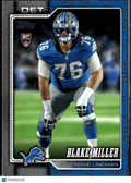 Blake Miller 2026 Topps Team Logo SSP SHORTPRINT Rookie RC Detroit Lions