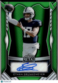 Ethan Grunkemeyer 2025 Leaf Metal Auto Autograph RC Penn State 9/15