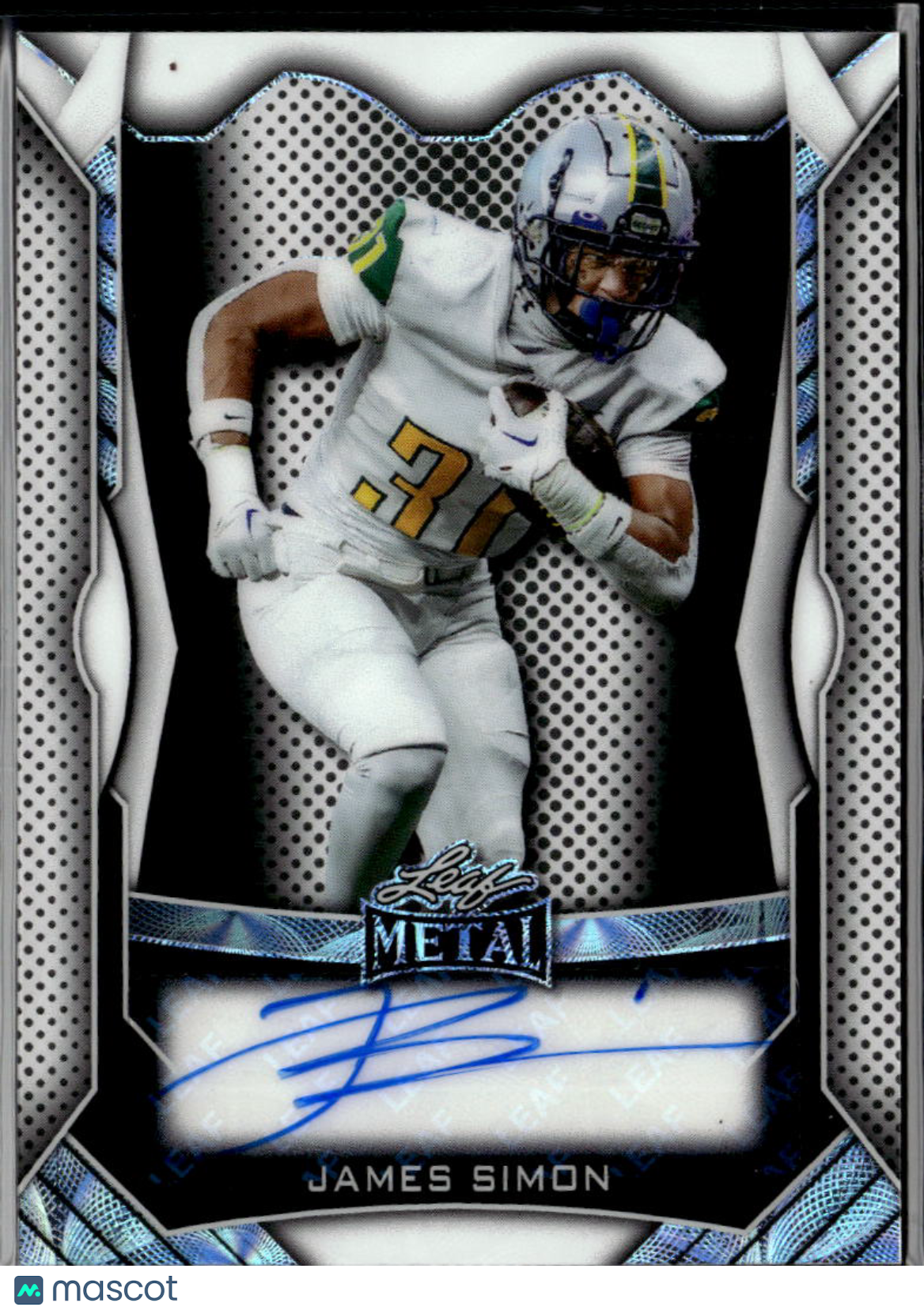 James Simon 2025 Leaf Metal Auto Autograph Texas Longhorns 29/45