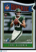 Cade Klubnik 2026 Bowman Chrome Rookie of the Year RC Refractor New York Jets