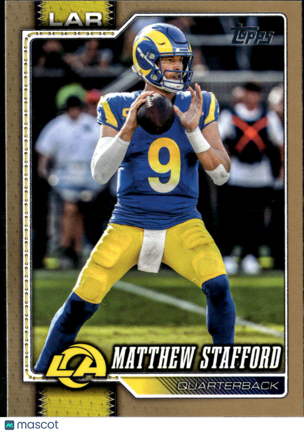 Matthew Stafford 2026 Topps Gold 379/2026 Los Angeles Rams