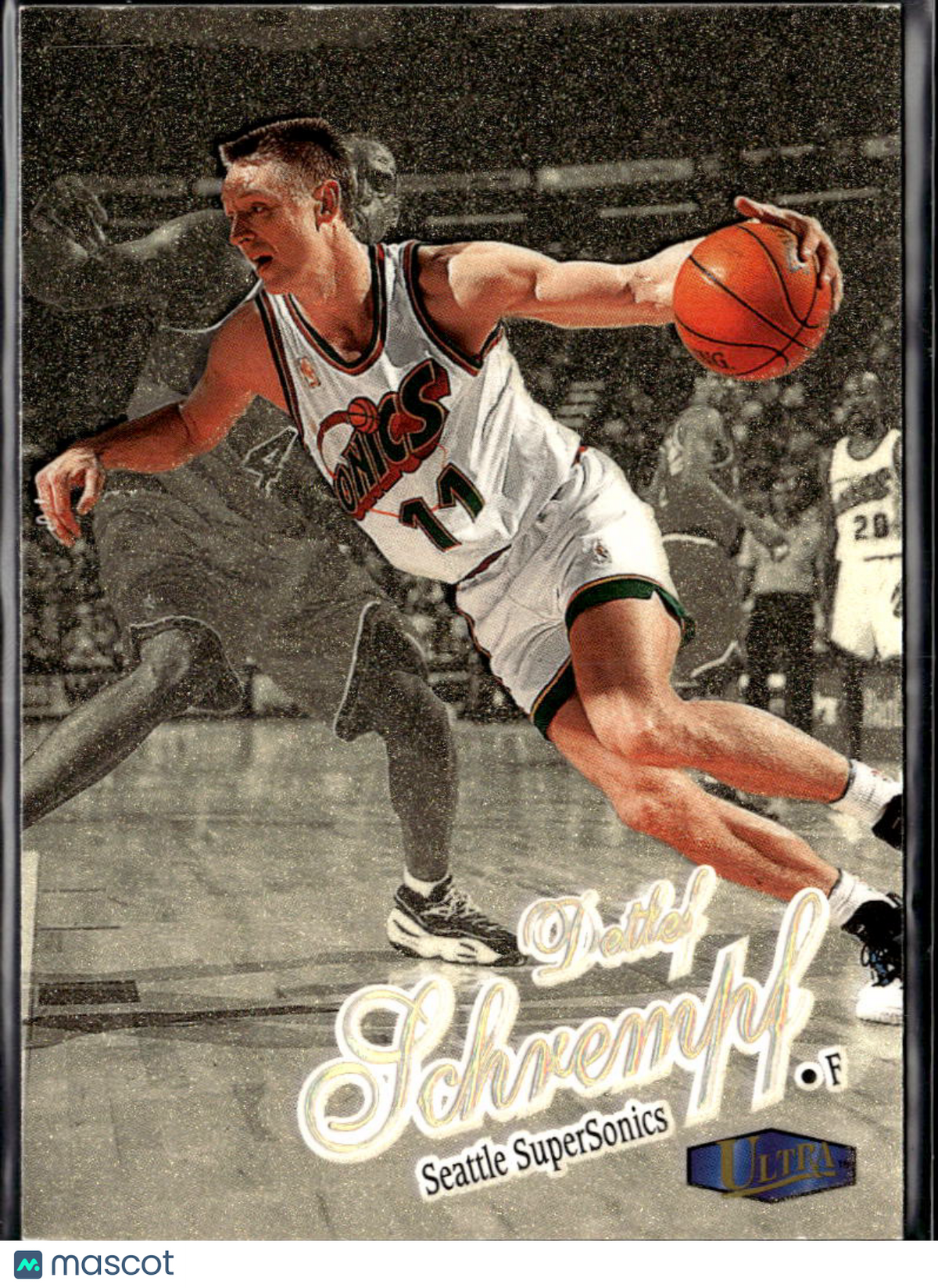 Detlef Schrempf 1997 Fleer Ultra Gold Medallion Edition Seattle SuperSonics