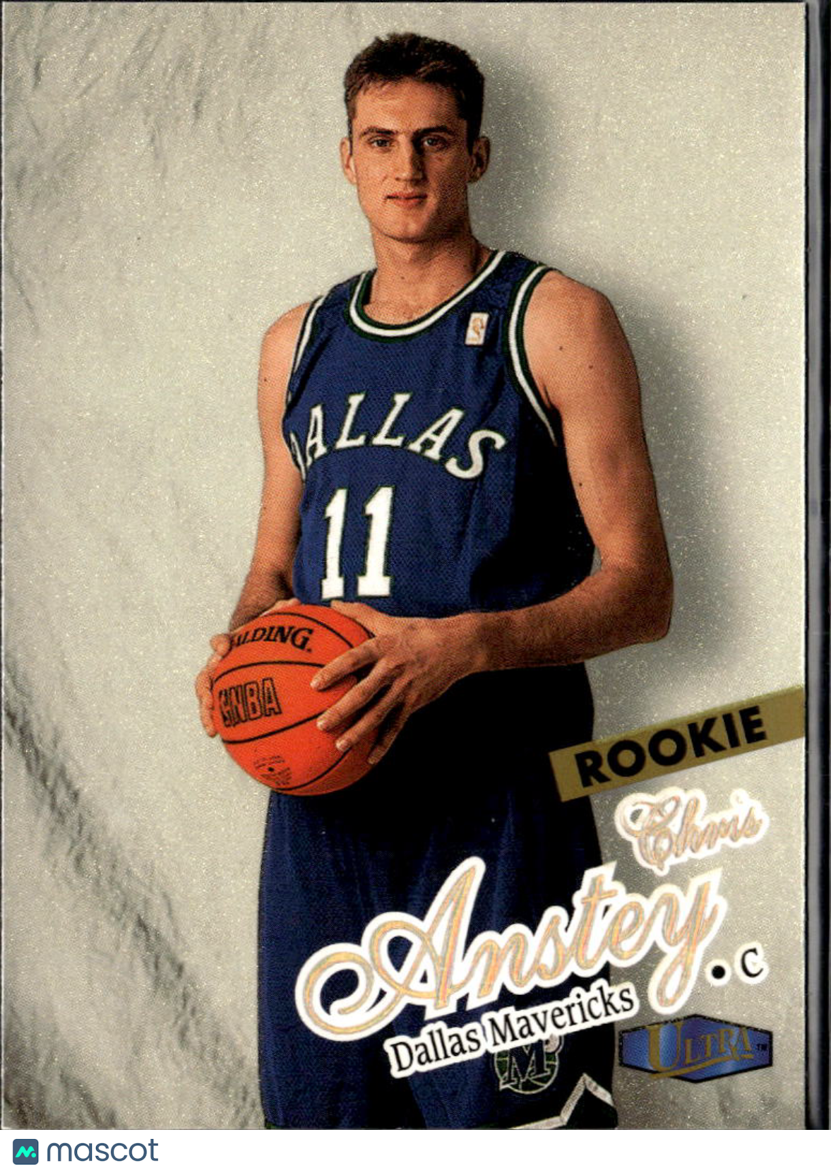 Chris Anstey 1997 Fleer Ultra Gold Medallion Dallas Mavericks