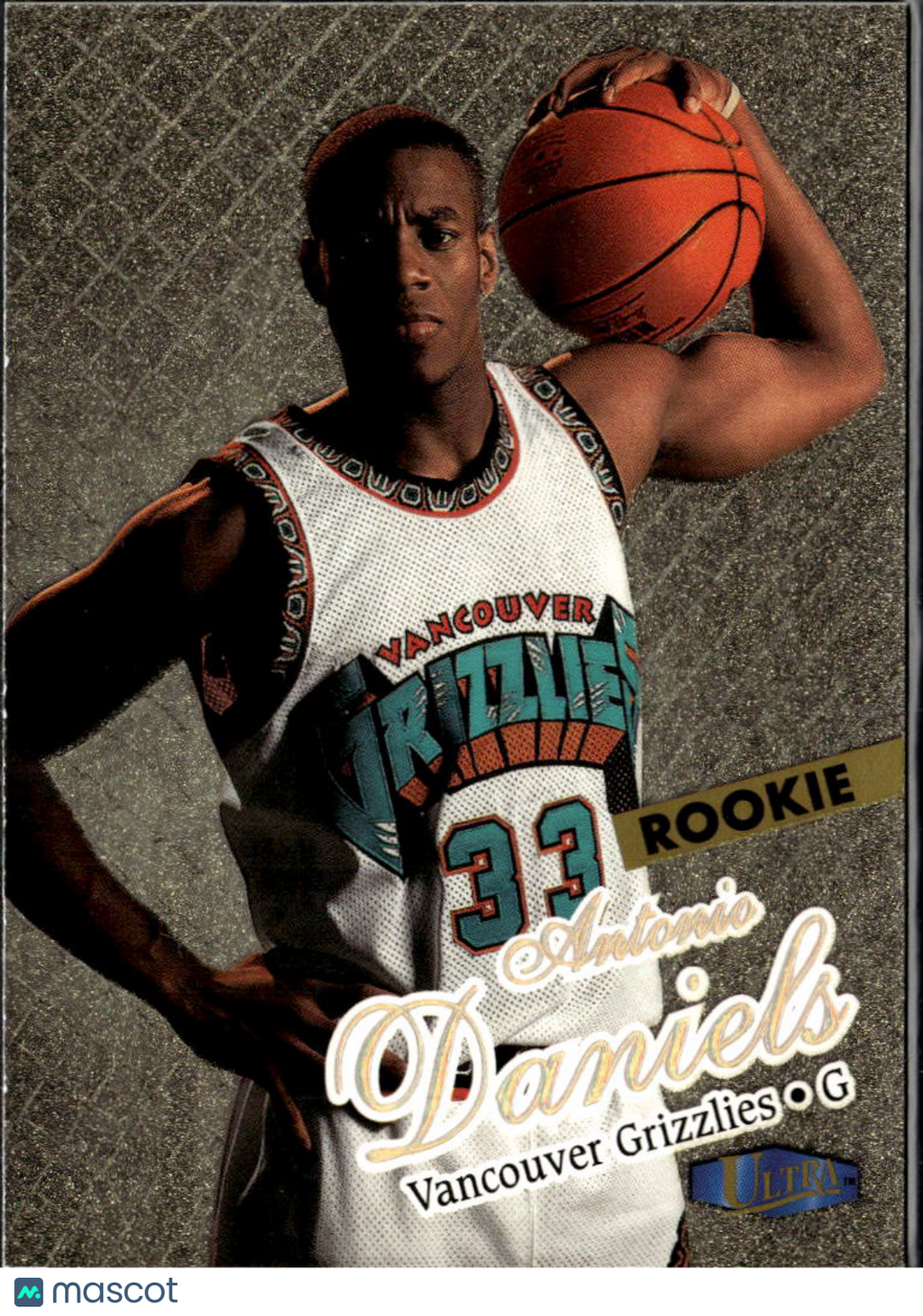 Antonio Daniels 1997 Fleer Ultra Gold Medallion Edition Vancouver Grizzlies