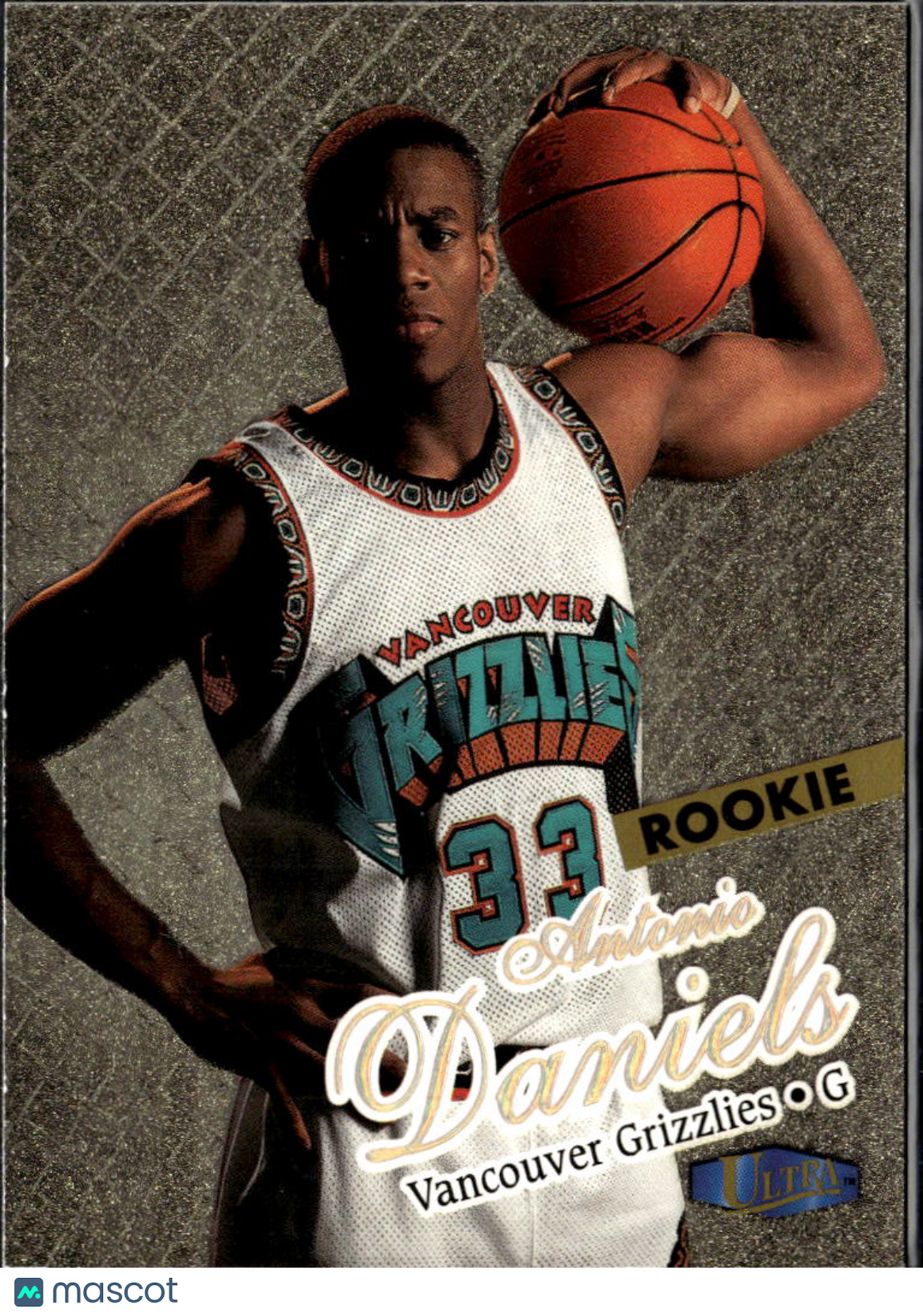 Antonio Daniels 1997 Fleer Ultra Gold Medallion Edition Vancouver Grizzlies