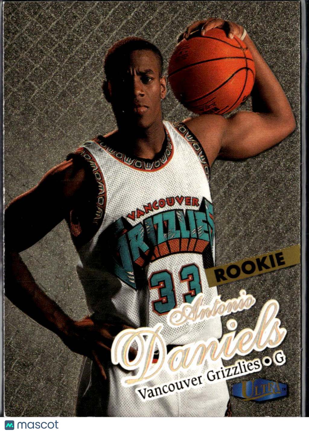 Antonio Daniels 1997 Fleer Ultra Gold Medallion Edition Vancouver Grizzlies