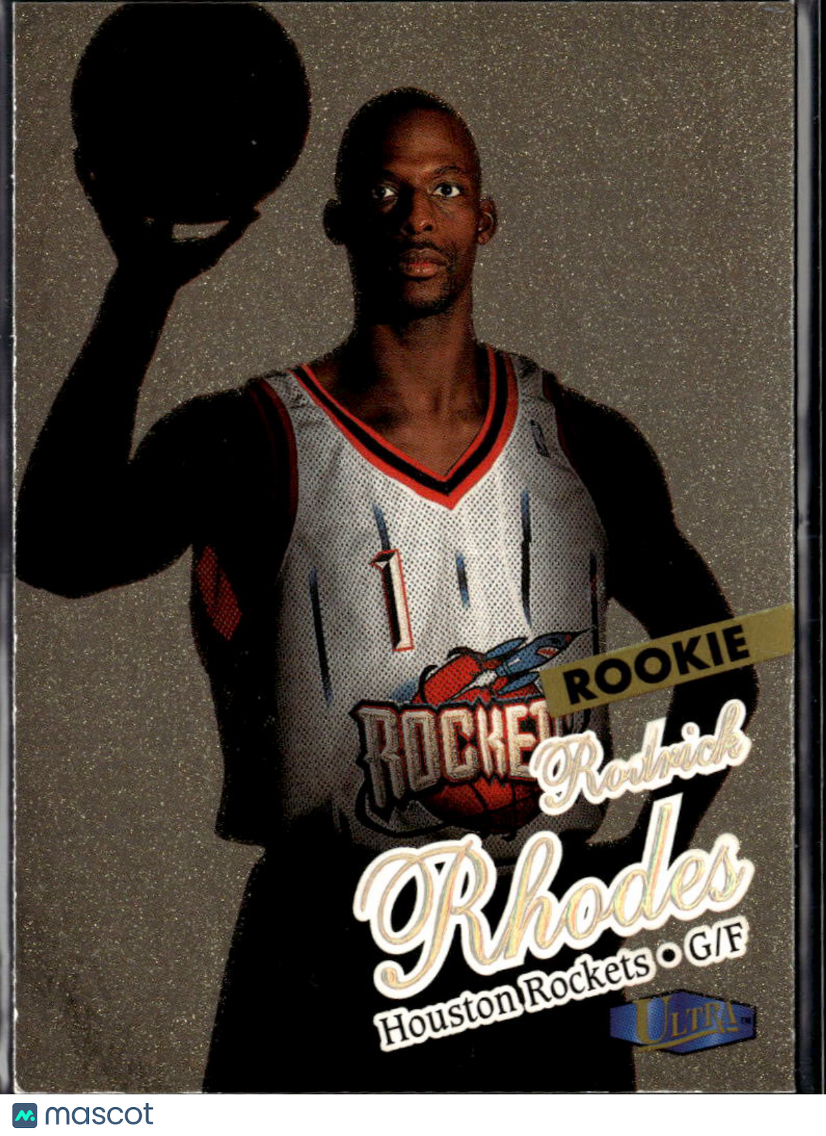 Rodrick Rhodes 1997 Fleer Ultra Gold Medallion Houston Rockets