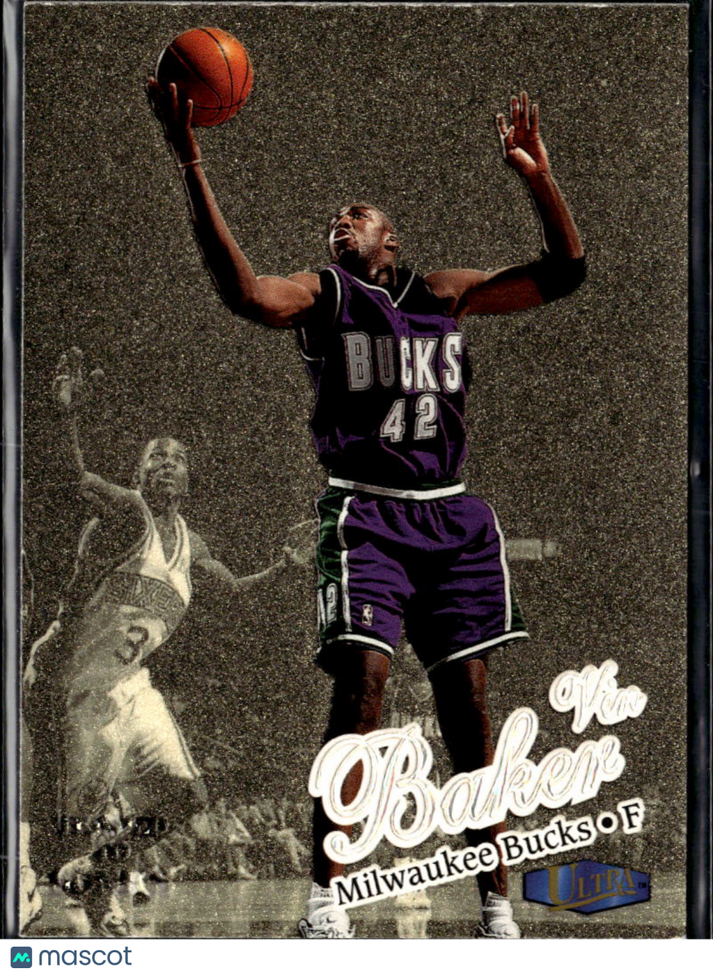 Vin Baker 1997 Fleer Ultra Gold Medallion Edition Bucks SuperSonics