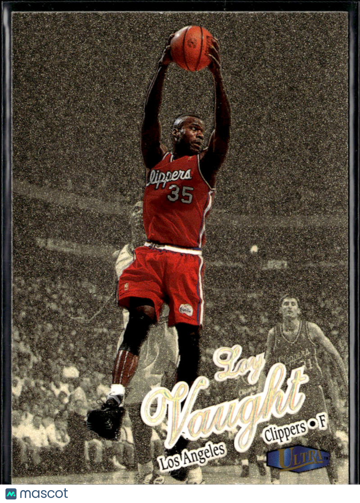 Loy Vaught 1997 Fleer Ultra Gold Medallion Edition Los Angeles Clippers
