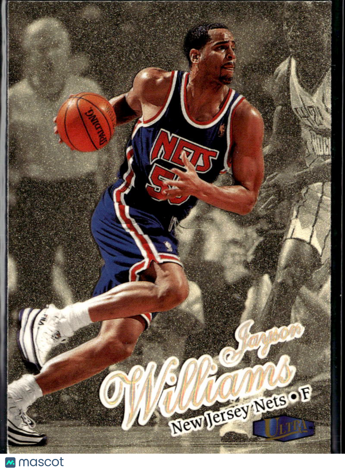 Jayson Williams 1997 Fleer Ultra Gold Medallion Edition New Jersey Nets