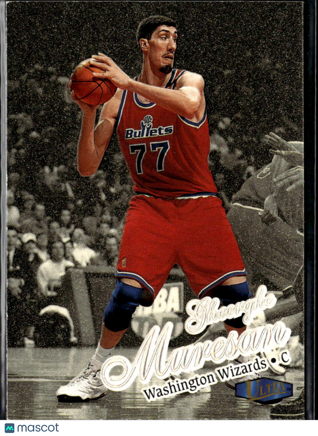 Gheorghe Muresan 1997 Fleer Ultra Gold Medallion Wizards Bullets