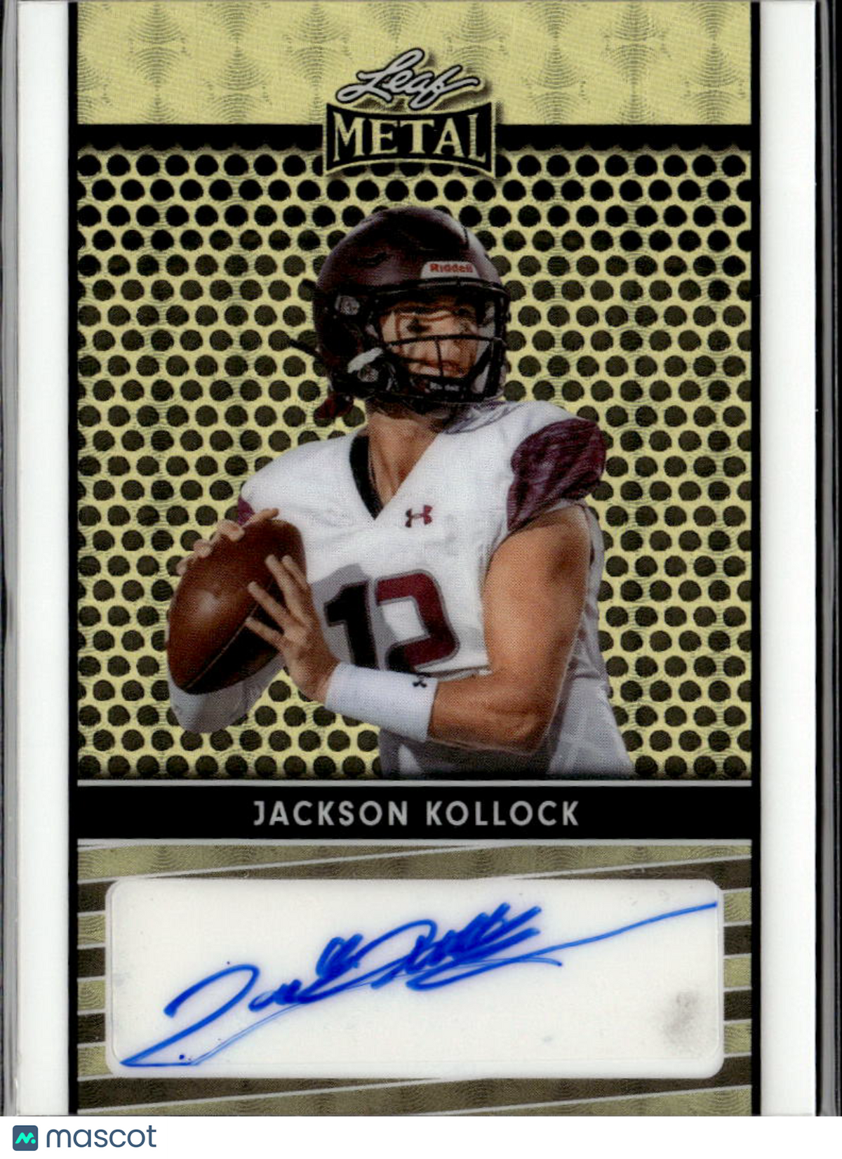 Jackson Kollock 2024 Leaf Metal Auto Autograph RC UC Davis 1/1