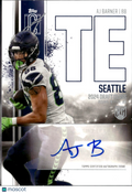 AJ Barner 2024 Topps Signature Class Auto Autograph RC Seattle Seahawks