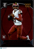 Jayden Daniels 2024 Totally Certified RC Red Rookie 155/249 Commanders