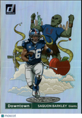 Saquon Barkley 2023 Donruss DOWNTOWN CASE HIT SSP New York Giants
