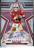 Brock Purdy 2024 Rookies & Stars Auto Autograph 9/25 San Francisco 49ers